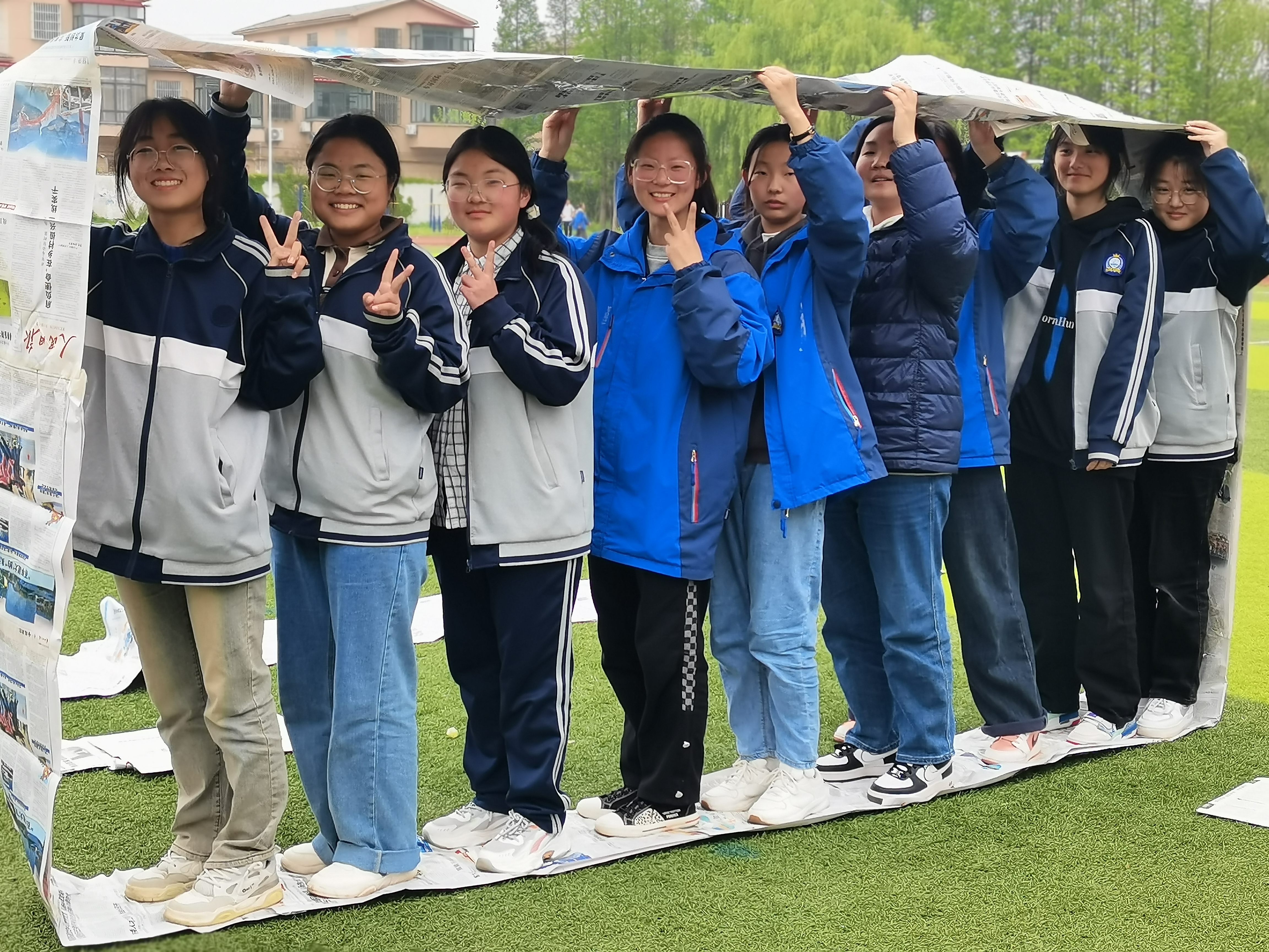 开设户外团体心理课开元棋牌海头高中：